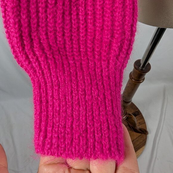 Old Navy Pink Full Zip Cardigan Sweater Spread Collar Pockets Womens Sz Small S - Picture 4 of 10